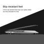 Plastični pokrov s stojalom za MacBook Air 13 " - črna