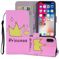 Flip primeru za iPhone XS Max - princesa