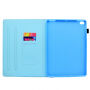 Etui s prostorom za kartice za iPad 9,7" (2017/2018) / Air 1 / 2 / Pro 9,7" - knjižnica