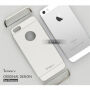 IPAKY eleganten ovitek za iPhone 5 / 5S / SE (2016) - srebro