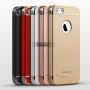 IPAKY eleganten ovitek za iPhone 5 / 5S / SE (2016) - srebro