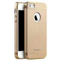 IPAKY eleganten ovitek za iPhone 5 / 5S / SE (2016) - zlati