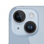 Kaljeno steklo z bleščečimi okvirji za zaščito leč fotoaparata za iPhone 14 / 14 Plus - črna