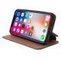 Flip vintage etui za iPhone X / iPhone X - modro-zelena
