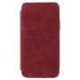 Flip vintage etui za iPhone X / iPhone X - rdeče