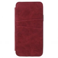 Flip vintage etui za iPhone X / iPhone X - rdeče