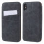 Flip vintage etui za iPhone X / iPhone X - siva