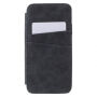 Flip vintage etui za iPhone X / iPhone X - siva