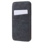 Flip vintage etui za iPhone X / iPhone X - siva