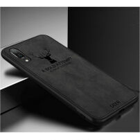 Pokrijte s tekstilno površino za iPhone X / iPhone X - črna