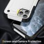 Super odporen zaščitni ovitek za iPhone 11 Pro Max - bela