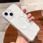 Prozoren ovitek z barvnim okvirjem in MagSafe za iPhone 11 - jasno