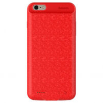 BASEUS pokrov baterije 7300mAh za 6 Plus / 6S Plus - rdeče