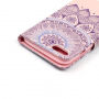 Kovček za denarnico odprite / obrnite z režami za stojalo in kartice za Apple iPhone 8/7 - Vodne lilije