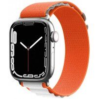 Nylon pasek alpski za Apple Watch 42mm / 41mm / 40mm / 38mm - oranžno-bel