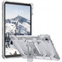 Odporen prozoren ovitek s stojalom za iPad 10,9" (2022) / 11" (2025) - jasno