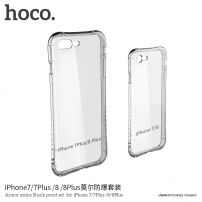 HOCO oklepni pokrov in kaljeno steklo za iPhone 7/8 - jasno