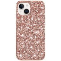 Zaščitni etui s filtri za iPhone 14 Plus - roza-zlato