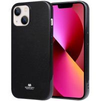 Goospery sijoč ovitek iz mehke plastike za iPhone 14 - črna