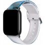 Pašček z vzorcem za Apple Watch 42mm / 41mm / 40mm / 38mm - modri marmor