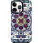 Sijajen ovitek z motivom za iPhone 13 Pro - mandala