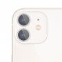 Kaljeno steklo z bleščečimi okvirji za zaščito leč fotoaparata za iPhone 11 - srebro