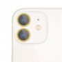 Kaljeno steklo z bleščečimi okvirji za zaščito leč fotoaparata za iPhone 11 - zlato