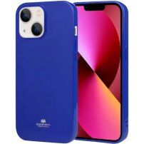 Goospery sijoč ovitek iz mehke plastike za iPhone 14 Plus - modro