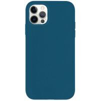 Mat ekološko razgradljiv ovitek za iPhone 12 Pro Max - modro