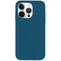 Mat ekološko razgradljiv ovitek za iPhone 13 Pro Max - modro