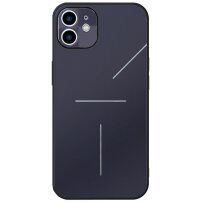 R-Just aluminijast ovitek z zaščito leč fotoaparata za iPhone 12 - modro
