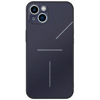 R-Just aluminijast ovitek z zaščito leč fotoaparata za iPhone 14 - modro