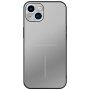 R-Just aluminijast ovitek z zaščito leč fotoaparata za iPhone 14 Plus - srebro