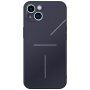 R-Just aluminijast ovitek z zaščito leč fotoaparata za iPhone 14 Plus - modro