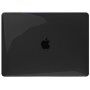 Sijajni prozoren pokrov za MacBook Air 13" (A1932 / A2179 / A2337) - črna