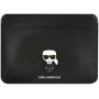 Karl Lagerfeld Saffiano Ikonik ovitek za iPad Pro 12,9" / MacBook do 14" - črna