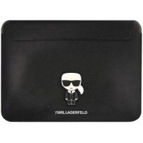 Karl Lagerfeld Saffiano Ikonik ovitek za iPad Pro 12,9" / MacBook do 14" - črna