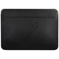 Guess Saffiano etui za iPad Pro 12,9" / MacBook do 14" - črna