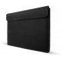 FIXED Oxford usnjen etui s prešitjem za MacBook Air 13" (A1237 / A1304 / A1369 / A1466) - črna