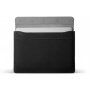 FIXED Oxford usnjen etui s prešitjem za MacBook Air 13" (A1237 / A1304 / A1369 / A1466) - črna