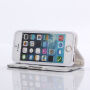 Flip primeru za iPhone 5 / 5S / SE (2016) - beli marmor