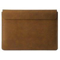 FIXED Oxford usnjen etui s prešitjem za MacBook Pro 16" (A2141 / A2485 / A2780 / A2991) - rjava
