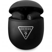 Guess True Wireless Triangle Logo brezžične slušalke za Apple naprava - črna