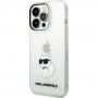 Karl Lagerfeld IML Choupette NFT prozoren ovitek za iPhone 14 Pro Max - jasno