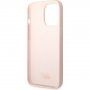 Karl Lagerfeld Choupette NFT silikonski ovitek za iPhone 13 Pro Max - roza