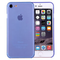 Super lahka tanka prevleka vklopljena Apple iPhone 8/7 - modro