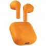 Happy Plugs Joy brezžične slušalke za Apple naprava - oranžna
