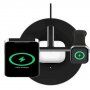 BELKIN BOOST CHARGE PRO 3v1 polnilna postaja 15W z MagSafe - črna