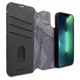 Decoded Detachable Wallet 2v1 odstranljiv flip etui za iPhone 14 - črna