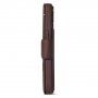 Decoded Detachable Wallet 2v1 odstranljiv flip etui za iPhone 14 - rjava